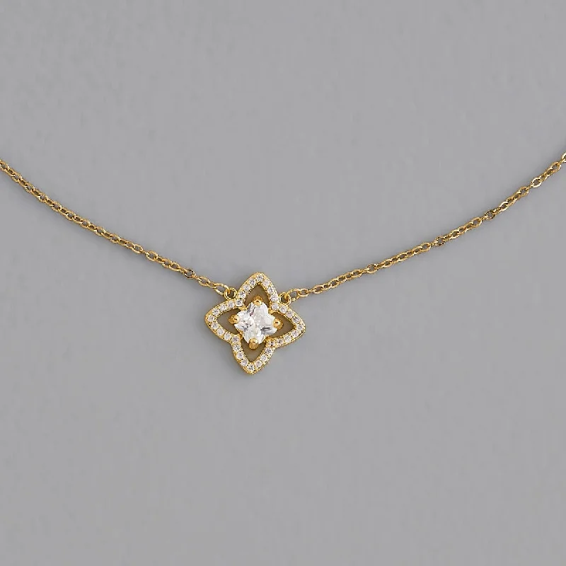 white topaz stacking rings Trendy Necklace 175570