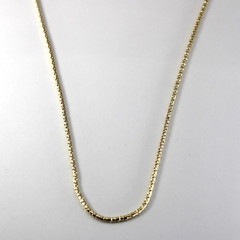 gold opal ring 14k Yellow Gold Snake Chain | 24"|