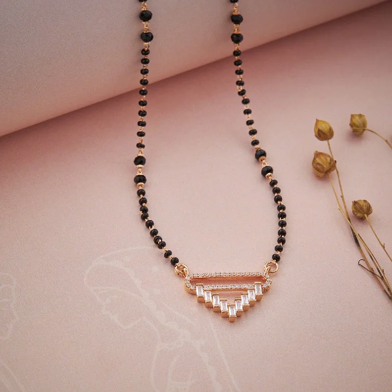custom initial pendant necklace Zircon Mangalsutra 156647