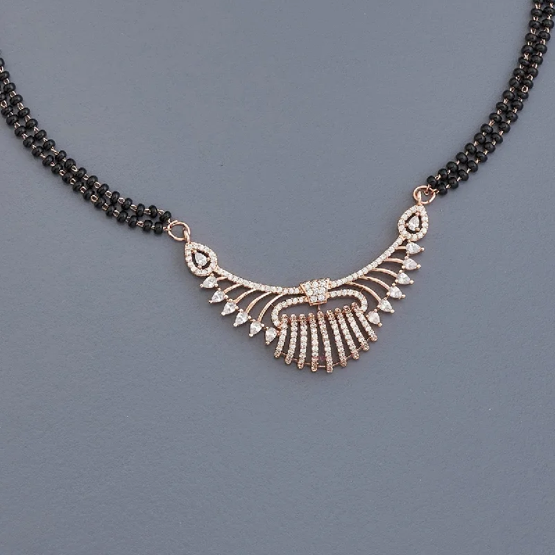 personalized gemstone pendant necklace Zircon Mangalsutra 165611