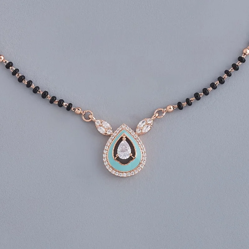 vintage pearl cluster earrings Zircon Mangalsutra 169713
