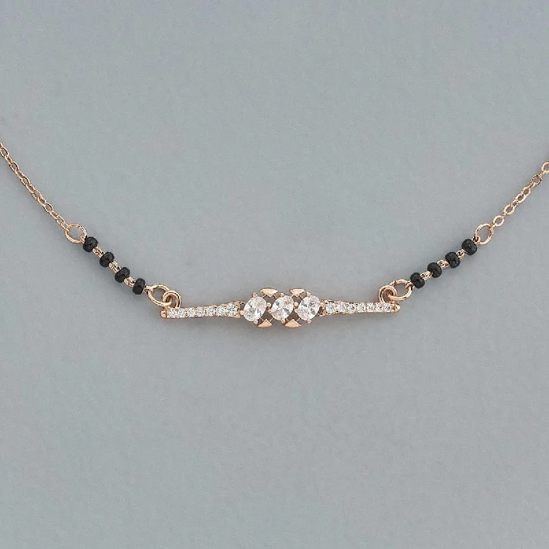 luxury diamond eternity ring Zircon Mangalsutra 170707