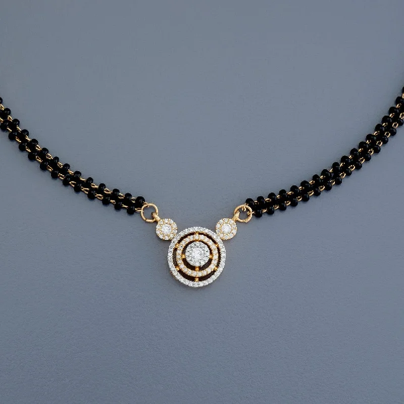 infinity couple’s ring matching set Zircon Mangalsutra 177504
