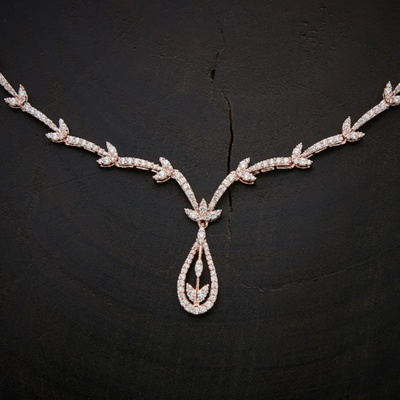 gold initial bracelet personalized Zircon Necklace 136388