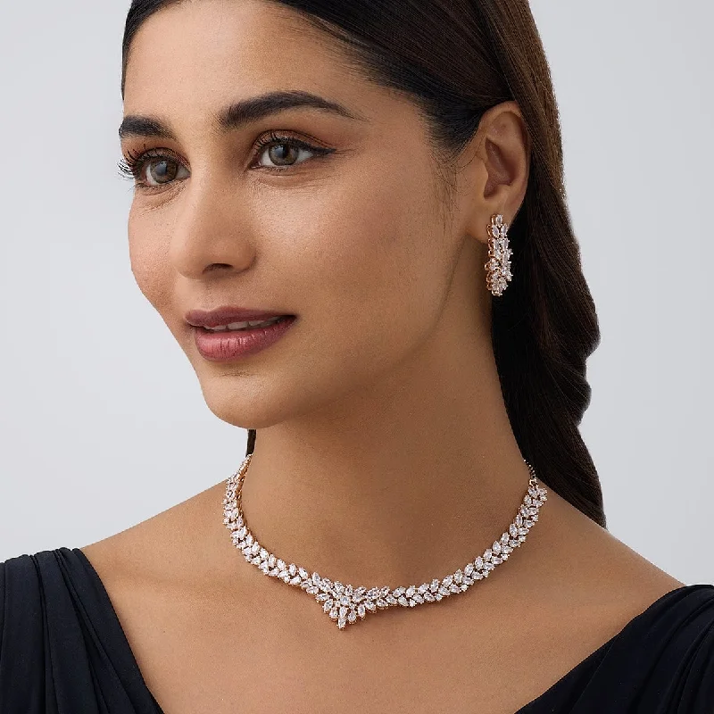 dainty sapphire gemstone bracelet Zircon Necklace 157882