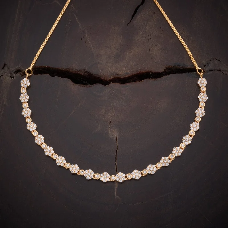 gold moonstone cocktail ring Zircon Necklace 161373