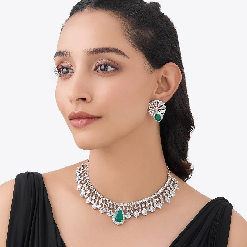 bold chunky cocktail ring Zircon Necklace 161617