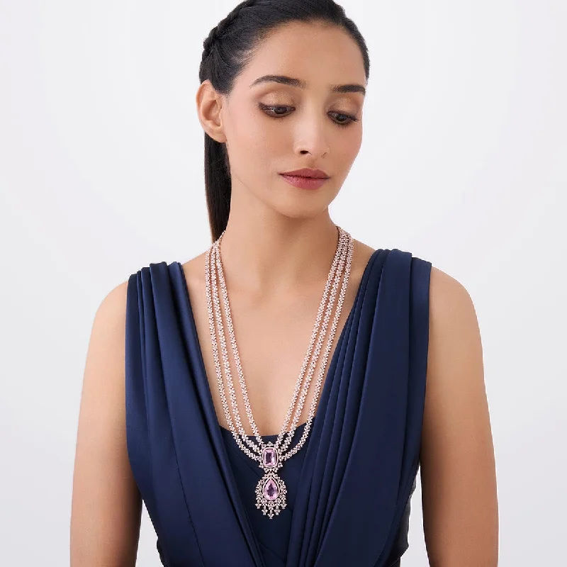 butterfly pendant necklace delicate Zircon Necklace 163851