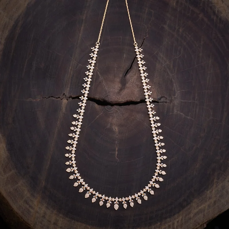handcrafted filigree ring silver Zircon Necklace 167848