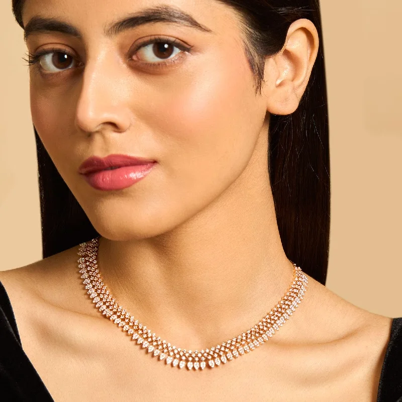 handmade braided anklet Zircon Necklace 169335