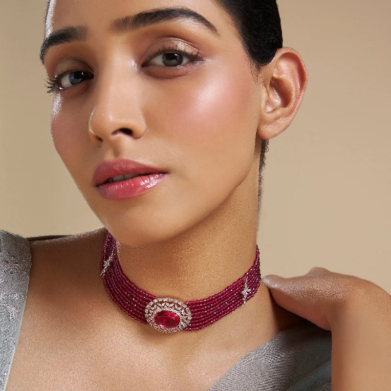 silver Celtic knot necklace Zircon Necklace 169358