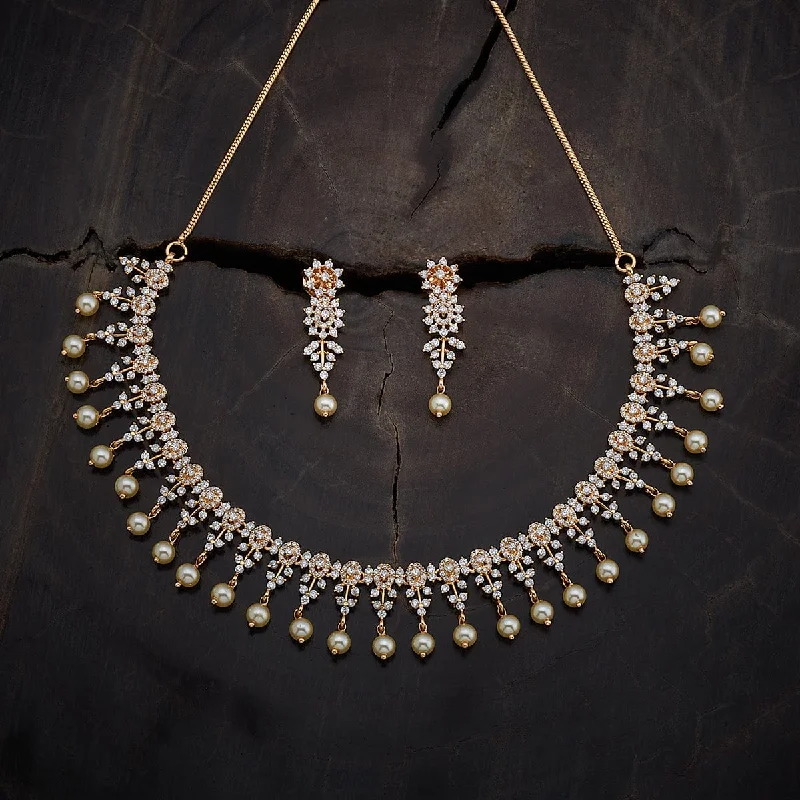 bold gothic vampire ring Zircon Necklace 170438