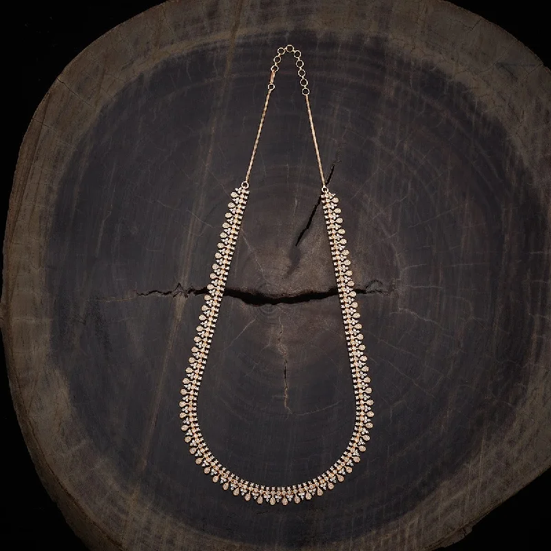 vintage diamond pendant necklace Zircon Necklace 170443