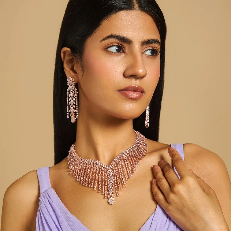 classic pearl choker necklace Zircon Necklace 172740