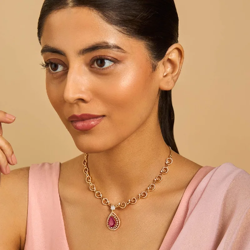 butterfly pendant necklace delicate Zircon Necklace 173234