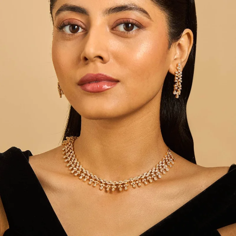 minimalist black pearl necklace Zircon Necklace 173578