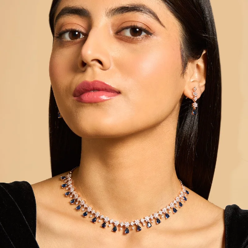 vintage-style diamond halo ring Zircon Necklace 173825