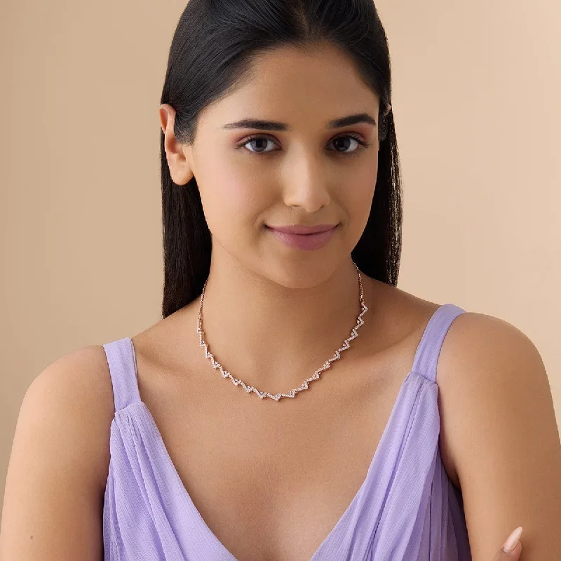 gold plated Cuban link chain Zircon Necklace 175700